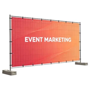 Custom Outdoor Foldable Vinyl Polyester Banner Thermal Transfer Printed