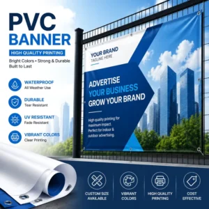 Custom Outdoor PVC Vinyl Mesh Flex Banner for Wall Advertising