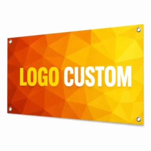 Custom Outdoor Printed Polyester PVC Fence Mesh Banner Perforated Vinyl Coated Banner Fabric Tarpaulin Banner Poster