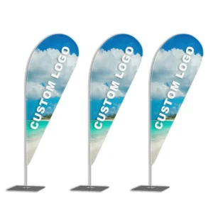 Custom Outdoor Teardrop Banner Flag
