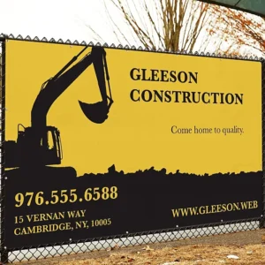 Custom Outdoor Vinyl Advertising Banner Printing for Events and Business