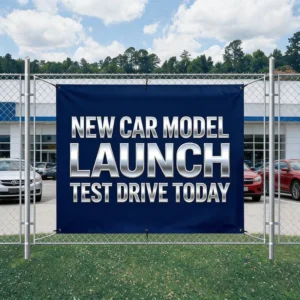 Custom Outdoor Weather- and UV-Resistant Durable Eco-Friendly Banners