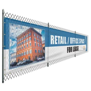 Custom PVC Artwork Banner with Frame, Coated Advertising Movie Poster