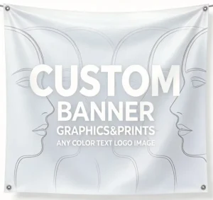 Custom PVC Banner with UV Printing, Portable Design, Fade Lock, and Weather Resistance for Helipad Safety Warning Signs