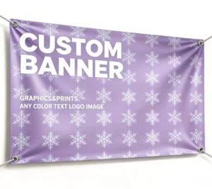 Custom PVC Banners, UV Printed Waterproof Hanging Banners for School, Gym, Events, and Trade Shows