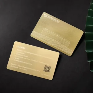 Custom PVC Business Cards, Minimalist, Waterproof and Durable