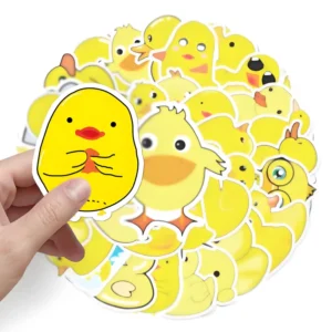 Custom PVC Cartoon Stickers Waterproof Decorative Decals