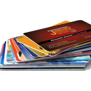 Custom PVC Double-Sided Printed Business Cards with Logo