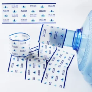 Custom PVC Heat-Sensitive Self-Adhesive Waterproof Shrink Stickers for Juice, Beer, Wine Bottles and Caps