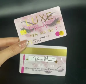 Custom PVC Plastic Business Card Printing