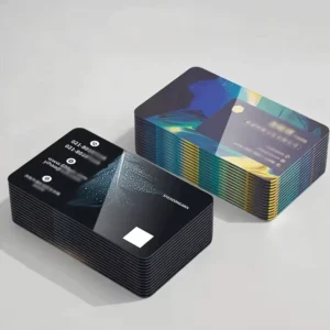 Custom PVC Plastic Business Cards, Gloss Printing, QR Code, Wedding, Greeting, Thank You, Credit and VIP Cards