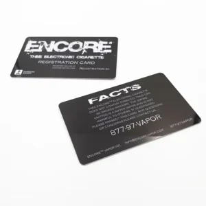 Custom PVC Plastic Business and Gift Cards for Business Promotions