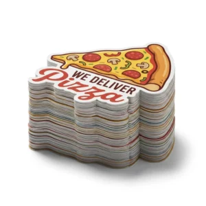 Custom PVC Vinyl Adhesive Labels Waterproof UV Resistant Scratchproof for Coffee Shops Grocery Boxes and Packaging
