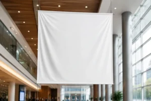 Custom PVC Vinyl Banner with UV Printing for Indoor Use
