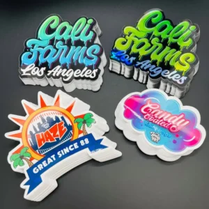Custom PVC Vinyl Die-Cut Stickers Waterproof UV-Proof
