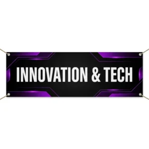 Custom PVC Vinyl Waterproof Reusable Banner for Trade Shows