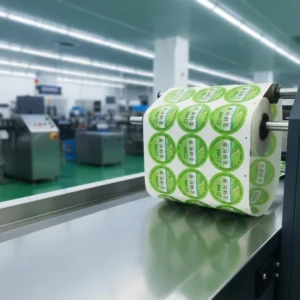 Custom Packaging Labels, Oil-Proof Adhesive Paper, Eco-Friendly
