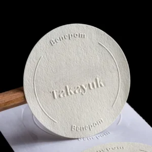 Custom Packaging Special Material Textured Embossed and Debossed Decorative Stickers for Gifts and Crafts