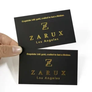 Custom Paper Business Cards with Logo Printing