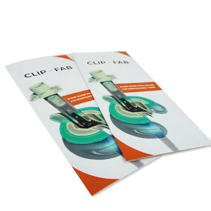 Custom Paper Full Color Digital Printed User Manual Instruction Fold Flyer Brochure