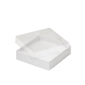 Custom Paper Gift Box for Lip and Base Products with PVC Window