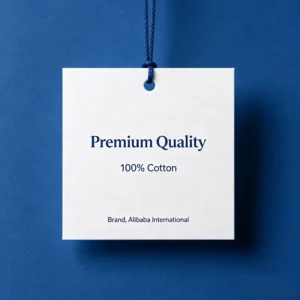 Custom Paper Hang Tags for Clothing Apparel Price Labels Garment Accessory