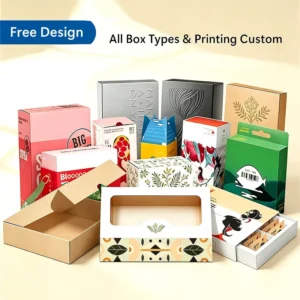 Custom Paper Packaging Boxes OEM ODM Custom Design