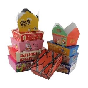 Custom Paper Takeout Food Packaging Box