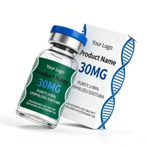 Custom Peptide Box Plastic Vial Box with Anti-Counterfeit Hologram 2ml 3ml 5ml 10ml Vial Bottle