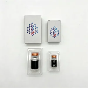 Custom Peptide Box Portable Vial Case with Ice Gel Pack Included 3ml 5ml 10ml Glass Vial