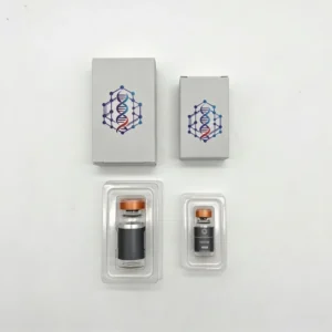 Custom Peptide Box Portable Vial Case with Pocket Clip 3ml 5ml 10ml Glass Vial