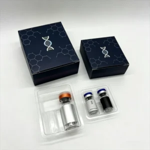 Custom Peptide Box Portable Vial Storage Box with Ice Pack Slot 3ml 5ml 10ml Glass Bottle