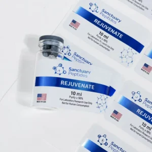 Custom Peptide Small Bottle Labels 5ml 10ml 20ml 30ml Self-adhesive Waterproof Vinyl Stickers for Packaging Printing