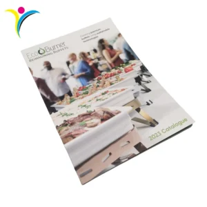 Custom Perfect-Binding Catalogue Printing Service with Offset and Art Paper, Film Lamination