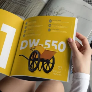 Custom Perfect Binding Offset Paper Brochure Printing for Sellers and E commerce Businesses Book
