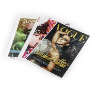 Custom Perfect Hard Cover Full Color Folding Commercial Poster Booklet Brochure Flyer Printing