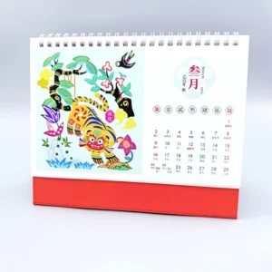 Custom Perpetual Advent Desk Calendar Large Wall Paper Calendar with Photos