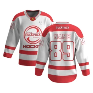Custom Personalized 100% Polyester Heat-Transfer Printed Ice Hockey Jersey with Quick-Dry Fabric