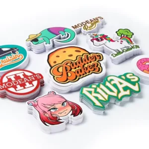Custom Personalized Cartoon Die Cut PP Adhesive Stickers Waterproof Printed Cut-to-Shape Logo Stickers