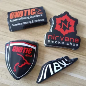 Custom Personalized Logo Adhesive Vinyl PVC Letter Die-Cut Stickers