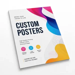 Custom Personalized Offset Paper Poster Printing Wall Art