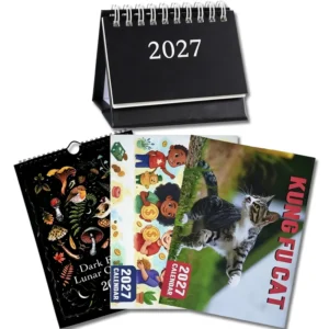 Custom Personalized Paper Monthly Wall Calendar Planner Printing Various Calendars Wall Calendars and Desk Calendars