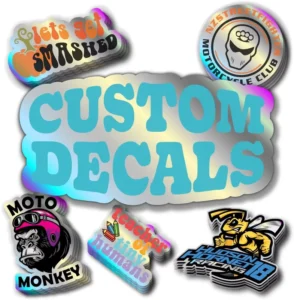 Custom Personalized Waterproof Car Window Bumper Exterior Decals
