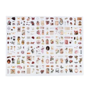 Custom Personalized Waterproof Vinyl Kiss-Cut Cartoon Sticker Sheets