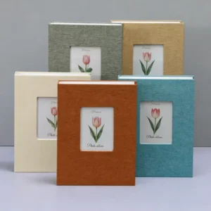 Custom Photo Album Book with White Art Paper
