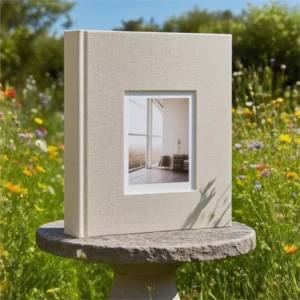 Custom Photo Album Self-Adhesive Pages Large Magnetic Self-Stick Picture Hardcover DIY Album