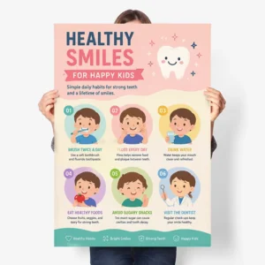 Custom Photo Poster Printing Business Promotion Wall Display