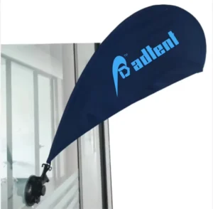Custom Picture Mini Window Flag with Adjustable Angle Sucker Pole for Kpop Support and Sports Events