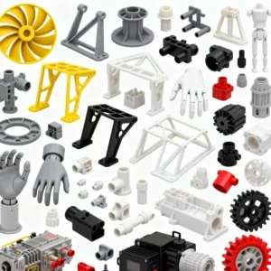 Custom Plastic 3D Printing and CNC Machining Service Rapid Prototype SLA SLS ABS PLA TPU