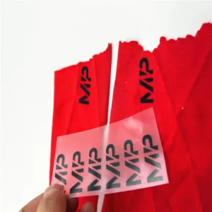 Custom Plastisol Heat Transfer Label Sticker for T-Shirts
